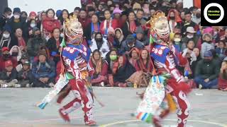 རྟ་དབང་གཏོར་རྒྱག The ritual dances witnessed on Torgya Celebration 2024 at Tawang Monastery [upl. by Peltier205]