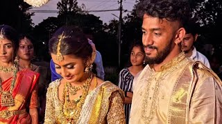 YouTube couples nikhil ravindra amd madhu gowdas marriage [upl. by Nirol]