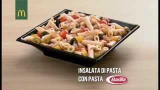 McDonalds Insalata di Pasta Barilla TV Spot [upl. by Narat]