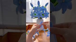 Handmade diy pipe cleaner flower diy flowers decoration craft handmade shorts [upl. by Gerkman882]