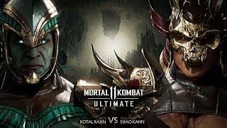 Kotal Kahn vs Shao KahnMortal Kombat 11 Very Hard Challenge [upl. by Amandie]