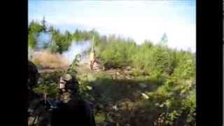 Antitank weapon 112 RSKES APILAS fired to old charioteer tank [upl. by Suirred]