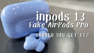 InPods 13 Review  Mic test ARE THESE THE BEST FAKE AIRPODS PRO [upl. by Aihsad]