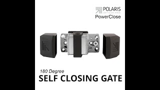 SelfClosing Gate System  PowerClose 180 Installation [upl. by Ezirtaeb106]