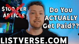 Can you Make Money With Listverse  Get Paid To Write Articles Without Experience Listverse Review [upl. by Fachan]