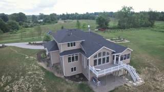 1005 North State Road 109 Columbia City Indiana 46725 Aerial Footage [upl. by Kenton796]