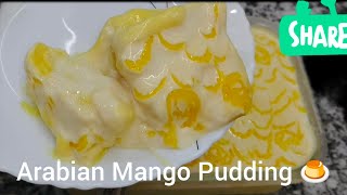 💕10 minutes Arabian Mango Dessert  Arabian pudding 🍮YouTube ·khanseemakirasoi💕 [upl. by Anuala]