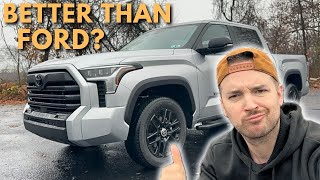 2024 Toyota Tundra Review Better Than F150 [upl. by Euqnom]