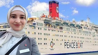 Traveling On a Cruise Ship  PEACE BOAT EAST VOYAGE 2019 [upl. by Lamdin]