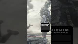 A Noob vs Iudex Gundyr darksoulsboss IudexGuudyr darksouls3 [upl. by Adnilemre]