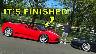 1 of 1 Ferrari Challenge Stradale Spider Build Is FINISHED pt 14 [upl. by Raffarty]