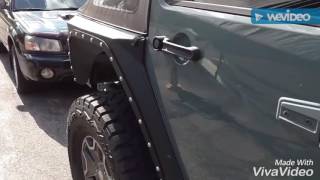 Smitty Bilt XRC rear armored fender install [upl. by Blanch]