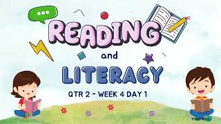 READING AND LITERACY 1 2ND QUATER WEEK 4 DAY 1 [upl. by Amlez32]