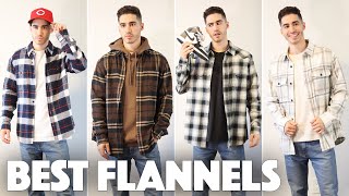 The Best Flannels to Buy  Outfit Ideas [upl. by Icnarf]