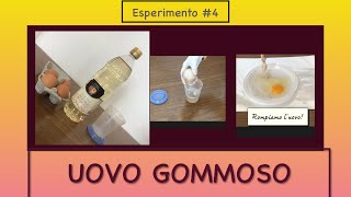 Uovo “nudo” uovo nellaceto 🥚🍳  Esperimento 4 [upl. by Yulma]