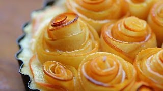 Rose apple tart recipe  mothers day [upl. by Liek]