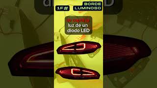 Borde luminoso 1F Tipos de pilotos traseros o calaveras usados en el automóvil automobile tips [upl. by Starbuck]