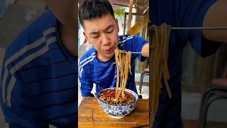 This boy ate the chowmein soup in a unique wayshortvideo [upl. by Fernyak]