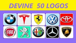 Devine le LOGO de la Voiture 🚗  50 Voitures Quiz Logo [upl. by Vareck727]