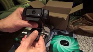 Logitech HD Pro Webcam C920 Unboxing Test Clips and How to Attach to Laptop by Ahmed Dawn [upl. by Yokum100]