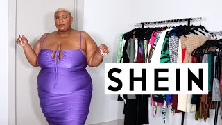 SHEIN TRY ON HAUL  PLUS SIZE amp CURVY  MISSJEMIMA [upl. by Nesaj]