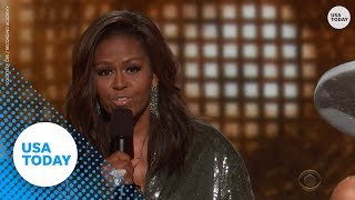 Michelle Obama makes surprise appearance at Grammys 2019 [upl. by Athena]