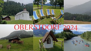 Oberstdorf Allgäu  Urlaub in Deutschland 2024 Teil11  Sehenswürdigkeiten Tipps Fischen Bolsterlang [upl. by Neelear]