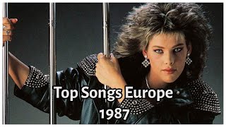 Top Songs in Europe in 1987 [upl. by Chelsea]