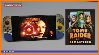 Tomb Raider I Remastered Gameplay on Nintendo Switch Part 1 [upl. by Oliana]