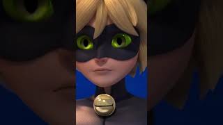 La revelación de Cat Noir 😮🐾 Miraculousshorts [upl. by Amando]