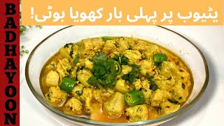 Khoya Boti  Chicken Boti  Chicken Handi  Badhayoon Foods [upl. by Shae608]