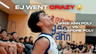 EJ WENT CRAZY IN HIS DEBUT 😱  NGEE ANN POLY vs SINGAPORE POLY  POLITE 2024 BASKETBALL HIGHLIGHTS [upl. by Anerahs]