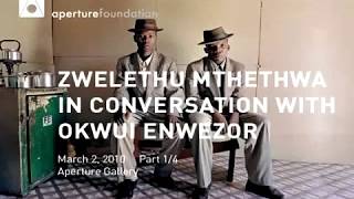 Zwelethu Mthethwa in Conversation with Okwui Enwezor [upl. by Esmerolda]