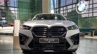 2024 BMW X6 M Competition F96 in Frozen Pure Grey metallic [upl. by Sirenay941]