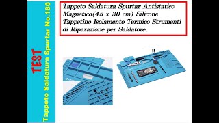 Tappeto Saldatura Spurtar Modello S160 [upl. by Annoval]