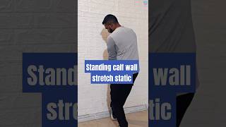 Standing calf wall stretch [upl. by Yonah]