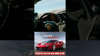 Ferrari 488 Pista vs Ferrari F8 Tributo vs Ferrari 296 GTB Old vs New [upl. by Elvis]