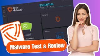 Total Defense Antivirus Review with Malware test [upl. by Eeima]