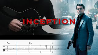 Time Inception  Hans Zimmer  Fingerstyle Guitar TAB Chords [upl. by Dyol]