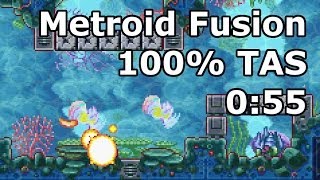 TAS GBA Metroid Fusion quot100quot in 135193 055 ingame by BioSpark [upl. by Laine]