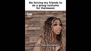 Tiffany Pollard is us Trying to get the Halloween Costume out the Group Chat 🎃 [upl. by Carmella]