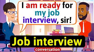 Job interview in English Practice English Conversation Improve English Speaking Skills Everyday [upl. by Anniken]