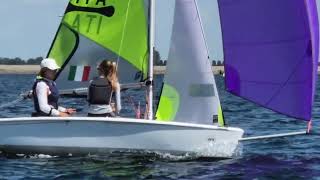 Day 1 race 2 fleet 1 start 1st buoy  RSfevaworlds2024 [upl. by Leaw145]