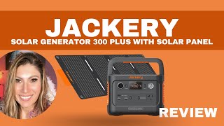 Unboxing the Jackery 300 Plus Portable Solar Generator What you need to know [upl. by Atalayah]