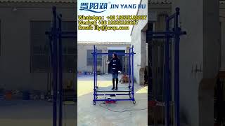 JIN YANG HU Electric Lift Scaffolding Wire Rope Scaffolding lifting scaffolding Aerial Work [upl. by Monica]