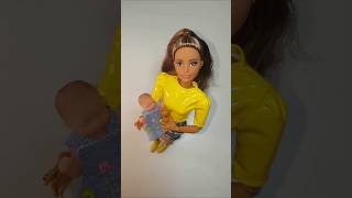 Mini Brands  My Mini Baby minibrands myminibaby siliconebaby miniature Barbie doll [upl. by Yecak]