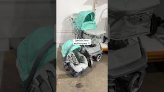 Carriola 3 en 1 D’Bebe reciennacido baby maternidad mom stroller viralshort tutorial review [upl. by Alius682]