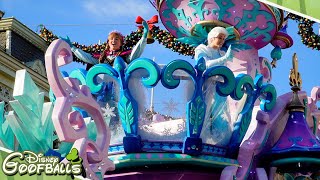 Frozen 10th Anniversary Parade  Disneyland Paris 2023 ❄️ [upl. by Burchett371]