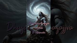 shiva tandava stotramshiv stotram lyricslord shiva shorts hindugodmahabharatshivtandav stotram [upl. by Hotchkiss531]