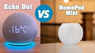 Apple HomePod Mini vs Echo Dot 5th Gen Does Echo Dot make sense Over HomePod [upl. by Berkman]